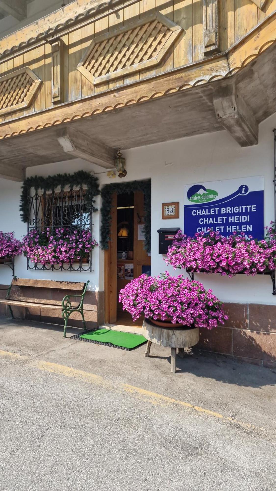 Chalet Brigitte B&B Arabba Exterior photo